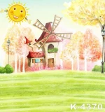 Moon Photography Background Cloth Children Baby Characters 3D Studio Photo Studio Background Cloth