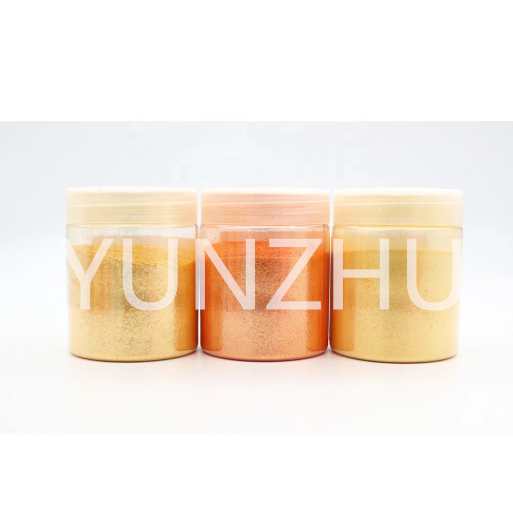 More than 20 years factory cosmetic luster gold pearlescent powder pigment