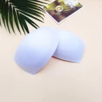 Most Welcome Thin Oval Foam Bra Cup Padded Sports Fitness Bra Pads Cups Sling Bra Padding Inserts Absorbent