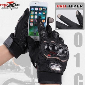 Motorcycle probiker leather racing gloves touch screen Motocross motorcycle pro biker 3d sport