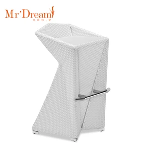 Mr Dream cafe bar furniture outdoor rattan Square bar table
