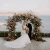 Import MSFAME greenery arrangements artificial flowers door arch wedding aisle arch flower from China