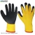 Import MU-53102bb 10G thumb crotch reinforced Latex Working safety gloves from Taiwan