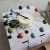 Import Multi Color Modern Decorative Wood Wall ball Clock from China