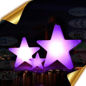 Multi-use LED Christmas Star Lightings / color changing decorative Light for celebration