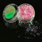 Nail Glitter Tattoo Kit  UV Iridescent Body Craft Art Rave Party Supplies Festival Glitter