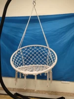Nanbo Factory Macrame Swing Chair Hammock Chair Hanging Macrame Swing