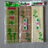 Natural color bamboo sushi rolling mats
