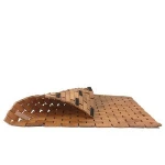 Natural Wood Bamboo Bath Mat: Wooden Door Mat/Kitchen Floor Rug. Bathroom Shower Mats and Tub Mats