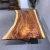 Import Natural wood grain dining table top South America zingana wood slab from China