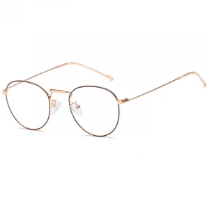 New 2021 hot sale anti blue light glasses retro computer optical frame eyeglasses