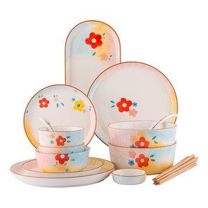 New Arrival Bone China Classic Dinner Party Set Dinnerware