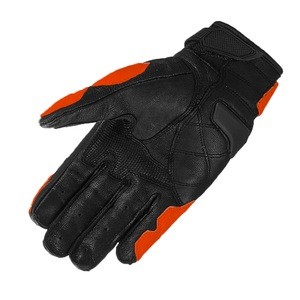 New Arrival Short Cuff Leather Gloves With Protection