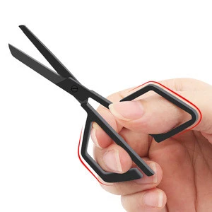 New Arrival Stainless Steel Custom Logo Safety Manicure Nose Hair Scissors