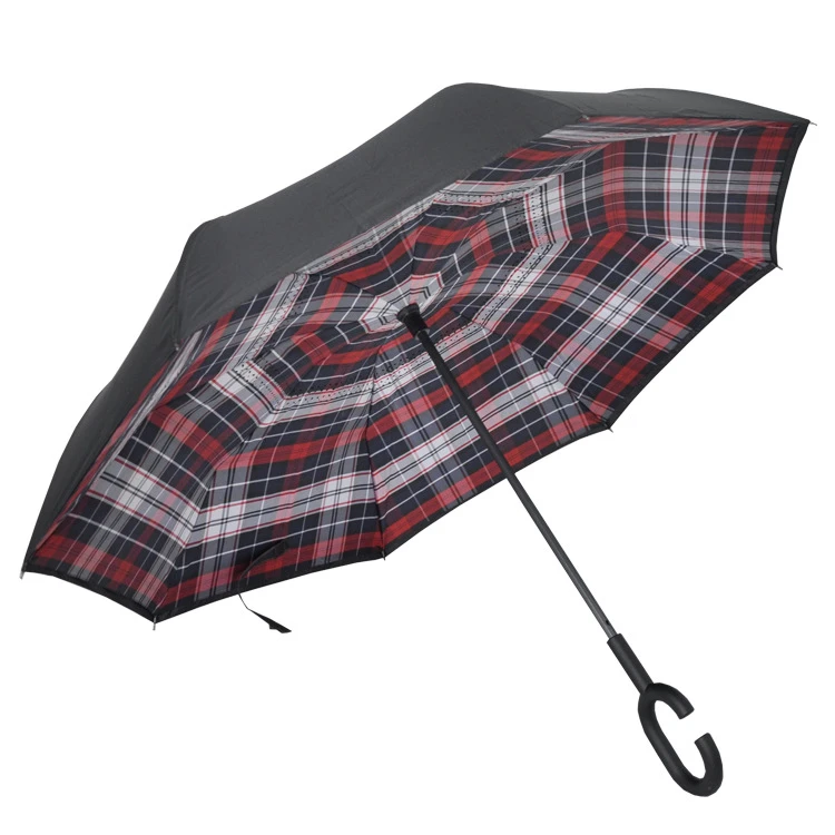 New arrived reverse double layer inverted umbrella wholesale