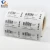 Import New Barcode Label Sticker Roll Custom Anti-Counterfeiting Aluminium Barcode Metal Label Manufacture Barcode Label from China