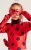 Import New Children Red Lady Bug Costume Ladybug Halloween Cosplay Jumpsuit With Head wears from China