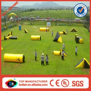 New concept outdoor sport inflatable bunker paintball