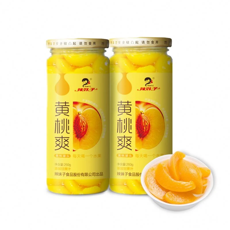 New Crop Good Brand Canned Fruit Yellow Peach For Make Cake And Jam