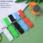 New Design 22mm Fashion Sport Luxury  Silicone Apple Watch Strap Classic