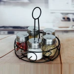 new design chinese food glass condiment