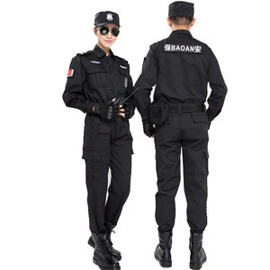 New Design High Quality Security Guard Uniform Security Office Janitor Uniform
