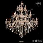 New design maria theresa chandelier pendant lighting with barley twist glass ETL88020