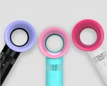 new electric portable handheld mini cooler fan USB fan  bladeless fan air cooler portable cooler hand