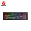 New Fantech MK852 Cheap RGB Backlight Full Size RGB Macro Gaming Keyboard
