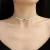 Import New Fashion anti tarnish jewelry 925 Silver 4*6 Gem Emerald Clavicle Chain Factory-Stocked Fine Necklaces from China