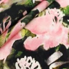 New Fashion Soft Breathable Digital Printing 100%  Rayon Poplin Women Garment Haiwaiian Fabrics with Big Flower