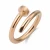 Import New Fashion  Trendy Joyeria Acero Inoxidable Gold Jewelry   Women Nail Rings from China