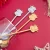 Import New Lovely Cow Spoon New Year Gift Set Stainless Steel Tea Spoon with Case Gold Stirring Spoon from China