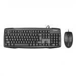 New Office Keyboard and Mouse Combo Set with Standard Retail Package In Stock