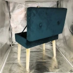 new ottoman stool with suitcase design