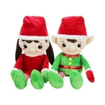New Product Christmas Ornaments Gift Soft Stuffed Plush Toy Animals Toys Kids Baby Boy Dolls