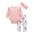 Import New Shelve Printed 100% Cotton Summer Newborn Baby Boy Clothes Clothing Sets 3Pcs from China