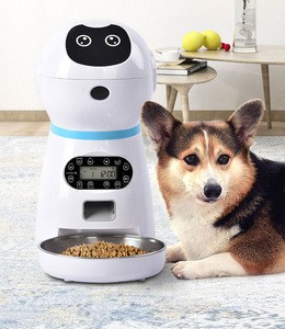 New Smart 4 Meal 3.5L Smart Food Dispenser Timer Automatic Feeder Pet Bowl with Smart Pet Feeder