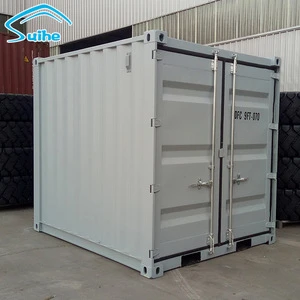 New types prefab 40ft empty shipping container price with 4 side door