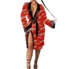 new  women pajamas silk bathrobe plus size nightdress robe