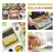 Import Newell Rolls Maker Handmade Rolling Bamboo Rolling Curtain Eco-friendly Biodegradable Clear Sushi Mats With Custom Logo from China