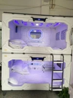newest bed capsule pod capsule hotel bed hotel bedroom set for nap office pod