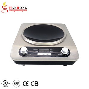 Newest China Manufacturer Price Electronic Hotpot Coil Hob Induction Cooktop Stove Commercial Power Electric Induction Cooker