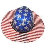 Nollia Solid Color Sequins Fedora Hat