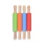 Import Non Stick Surface Dumpling Noodle Wooden Handle Flour Silicone Rubber Rolling Pin from China