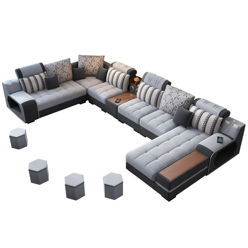 Buy Nordic Modern Living Room Sofa Manufacturers L Shaped Velvet ...