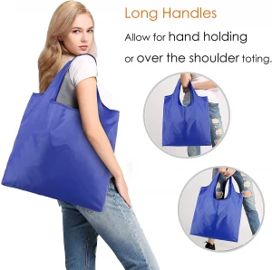 Nylon Foldable Shopping Bag With Logo