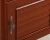 Import Oak red small wall mounted storage bathroom cabinet for bathroom sink from China