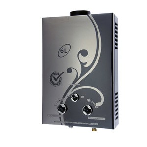 OEM brand colored steel with floral instant gas water heater
