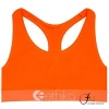 OEM Custom color extremely fit sports bra hyper cooling spandex fabric logo printed crop top many patterns blank sports bras sale